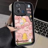 ราคา เคสสำหรับ Xiaomi Redmi 12C Redmi 11A POCO C55 เคสโทรศัพท์ซิลิโคนดูดซับแรงกระแทกลายเมฆน่ารัก (29221824937)