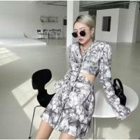 ราคา ส่งต่อ เดรสเกาหลี เดรสสั้น เดรสแฟชั่นเกาหลี เดรสแขนยาว (29856710055)