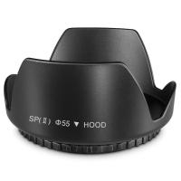 ราคา ส่งตรงจากญี่ปุ่น 55mm Lens Hood General Purpose 55mm Hood Screwed Type ไม่สามารถติดได้ (55mm) (27960422956)