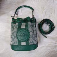 ราคา Coach mini Dempsey Bucket สีเขียว มือ2สภาพสวยมาก (28832926172)
