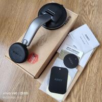 ราคา AUKEY ที่วางโทรศัพท์แม่เหล็กในรถยนต์ HD-C49 ที่วางโทรศัพท์ในรถยนต์ (สีดําสีเงิน) (43971439231)