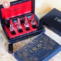 ราคา พร้อมส่ง&แท้ Christian Dior Rouge Mini Lipstick Gift Set Limited Holiday Edition 2022 (1.5g×4Pcs.) (19172126388)