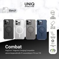 ราคา UNIQ เคส iPhone 15/15 Pro/15 Pro Max รุ่น Combat (MagClick™ Magnetic Charging Compatible) (22054530578)