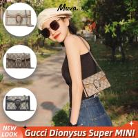 ราคา กุชชี่Gucci Dionysus GG Super Mini Bag Women/Shoulder Bag กระเป๋าสะพายข้าง (19081214034)