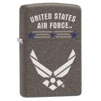 ราคา ไฟแช็กกันลม ลายกองทัพอากาศ US - Zippo Air Force, Iron Stone (6621698841)