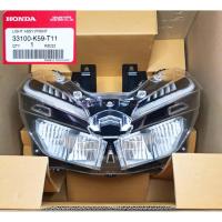 ราคา ไฟหน้า ชุดโคมไฟหน้าLED แท้เบิกศูนย์ HONDA คลิก150 click150i click-125i ปี2018-2021ขึ้นไป รหัสอะไหล่ 33100-K59-T11 (19338908799)