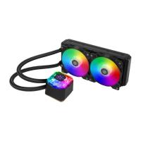 ราคา Silverstone ชุดระบายความร้อนซีพียู CPU Liquid Cooler IceGem 240P ARGB (22573369689)