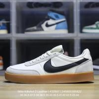 ราคา รองเท้าผ้าใบ J.crew Nike 2 หนังขาวดํา ยางดิบ ทรงโลว์ท็อป (41370923255)