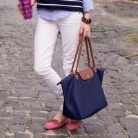 ราคา กระเป๋า Longchamp Le Pliage size M หูยาว (88857510)