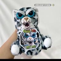 ราคา สัตว์เลี้ยง Feisty ของแท้ Naughty Pet Snow ตุ๊กตาผ้ากํามะหยี่แขวนใบหน้าสุดน่ารัก (43867864008)