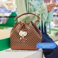 ราคา kitty แท้ SANRIO แท้กระเป๋าสะพาย Hello Kittyสินค้าแบรนด์ ลายคิตตี้ (23826812544)