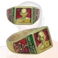 ราคา แหวนพระ แหวนหลวงปู่โต๊ะ อินทสุวณฺโณ วัดประดู่ฉิมพลี ก.ท.ม. พ.ศ.2521 ลงยาแดง เขียว (29823205288)