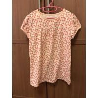 ราคา เสื้อ UNIQLO ลายรูปหัวใจ สีชมพู 7-8 ปี (130 ซม.) (9046956944)