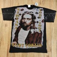 ราคา KURT COBAIN NIRVANA BOOTLEG OVERPRINT เสื้อวง เสื้อทัวร์ (21566938629)