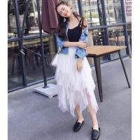 ราคา ⚡️พร้อมส่ง⚡️ กระโปรงผ้ามุ้ง ฟรุ้งฟริ้ง รุ่น-931 (2252634500)