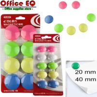 ราคา เม็ดแม่เหล็ก แม่เหล็ก วงกลม หลากสี *มีให้เลือก 3 ขนาด 20/40 mm. แม่เหล็กติดบอร์ด แม่เหล็กติดกระดาน แม่เหล็กกลม พร้อมส่ง (9854193171)