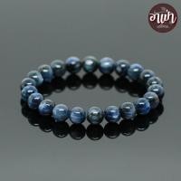 ราคา หินปลดหนี้ หินไคยาไนท์ Kyanite ขนาด 9 มิล เกรดพรีเมี่ยม หินแท้ 100% อุปมณีของดาวเสาร์ หินสีน้ำเงิน (2913972058)