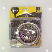 ราคา FENIX สะดืออ่างเดี่ยว สะดืออ่างซิงค์ สำหรับติดตั้งกับอ่างซิงค์ล้างจาน แบบมีรูน้ำล้น FN-AR02B (8926139728)