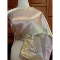 ราคา สไบไหมเทียม สไบชุดไทย สไบนางนพมาศ สไบใส่ประกวด หมายเหตุ สีในภาพแค่ใกล้เคียงสีจริงค่ะ (5913764082)