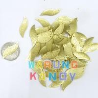 ราคา เลื่อมใบไม้โบราณ [2001] สีทองด้าน (42055805296)