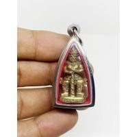 ราคา รูปหล่อ ท้าวเวสสุวรรณ หลวงพ่อกวย วัดโฆสิตาราม จ.ชัยนาท ปี 53 พร้อมกรอบสแตนเลส (22469374180)