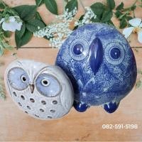 ราคา ตุ๊กตานกฮูกเซรามิก น่ารัก นกฮูกหิมะ (22077893922)