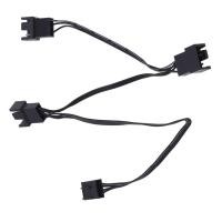 ราคา HOMEIU เสริมระบบทําความเย็น 4Pin PWM พัดลม Splitter 4Pin PWM พัดลม Splitter สาย 1 หญิง 3 ชายตัวเชื่อมต่อจัดระเบียบ (41319709933)