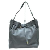 ราคา Cole Haan Shoulder Bag Purse Gray Leather Direct from Japan Secondhand (42122507523)