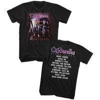 ราคา [COD]เสื้อยืดแฟชั่น cinderella rock band สีดํา (17686517889)