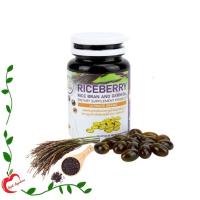 ราคา Ultimate Riceberry Oil น้ำมันรำข้าว จมูกข้าวไรซ์เบอร์รี่ สกัดเย็น 30 แคปซูล (43753666569)