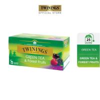 ราคา ทไวนิงส์ ชาเขียว กรีนที ฟลอเรสฟรุ๊ต ชนิดซอง 1.5 กรัม แพ็ค 25 ซอง Twinings Green Forest Fruits 1.5 g. Pack 25 Tea Bags (4353098572)