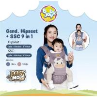 ราคา เป้อุ้มเด็ก Baby Joy Hipseat + SSC 9in1 Baby Moo Series BJG3089 (43959494850)