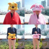 ราคา หมวกผ้าห่ม Pooh หมีพูห์ & Piglet พิกเล็ต & Eeyore อียอร์ & Tigger ทิกเกอร์ 8นิ้ว(100x200cm) พู พูห์ หมีพู (74031364)