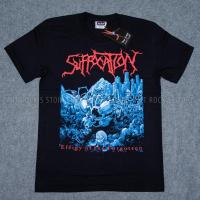 ราคา เสื้อ Suffocation - เสื้อยืดวงร็อค - เสื้อร็อค - เสื้อไทย - Sizes S, M, L, XL, XXL (44414536365)