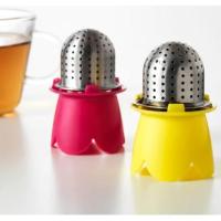 ราคา ที่กรองชาจาก IKEA .. VÅGRÄT โวคแกรต สีชมพู / เหลือง (1 แพ็คมี 2 ชิ้น) (6064135268)