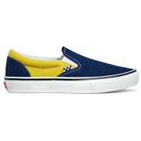 ราคา VANS SLIP ON SKATE NAVY GOLD SNEAKERS สินค้ามีประกันแท้ (17335709080)