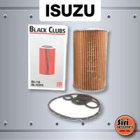 ราคา กรองเครื่อง, ไส้ กรอง น้ำมันเครื่อง, ไส้กรองน้ำมันเครื่อง ISUZU KS21-22 NPR อีซูซุ 6 ล้อ (Black Clubs BO-110 / BO110 ) (2366194432)