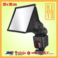 ราคา Universal Flash Diffuser SoftBox Soft Box 20 x 30 ซม. Speedlite Flash Camera Canon Nikon Sony Pentax Nissin Godox Yongnuo (10647596029)