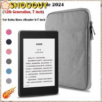 ราคา SHOUUY 6-7 นิ้ว eReader Sleeve, Slim ความจุสูง SA568B กระเป๋าเก็บ, Professional กันกระแทกแบบพกพา Anti Scratch ฝาครอบป้องกันสําหรับ Kobo/Boox/Kindle Paperwhite 2024 (41113740251)
