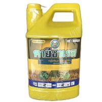 ราคา คายีซาเรส สีเหลือง-สีแดง หวีทอง กลูโฟซิเนต แอมโมเนียม 4 ลิตร ยาฆ่าหญ้า แบบดูดซึม-เผาไหม้ ตราหวีทอง (13970807129)