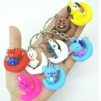 ราคา GANTUNGAN Kpop BTS Moon พวงกุญแจ BTS BT21 กระเป๋าโซ่ (11754536929)