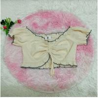 ราคา เสื้อครอปเปิดไหล่ เอวลอย แขนสั้น (27437554367)