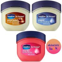ราคา แท้/ส่งไวมากก Vaseline Lip Therapy Rosy Lips / Original / Cocoa Butter 7g ลิปวาสลีน กระปุกจิ๋ว (11001146233)