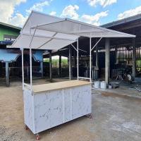 ราคา ส่งฟรี!! รถขายสินค้า ถอดประกอบได้ ใส่เก๋งได้ พร้อมหลังคา และกันสาด ขนาด กว้าง150 สูง220 ลึก70cm (23988252333)