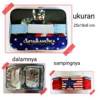 ราคา กล่องอาหารกลางวันชุดกระเป๋าตัวอักษร กล่องอาหารกลางวันตัวอักษรเด็กกล่องขนมปังกัปตันอเมริกาตัวละคร (42655735030)