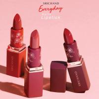 ราคา พร้อมส่งSrichand Everyday Matte Lipstick ลิปสติกเนื้อเวลเวทแมทต์ เม็ดสีแน่น (3923202520)