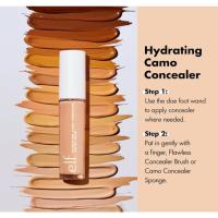 ราคา e.l.f. cosmetics Hydrating Satin Camo Concealer คอนซีลเลอร์เนื้อซาติน ชุ่มชื้นไม่ตกร่อง (29883165548)