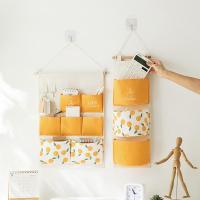 ราคา ชั้นวางของติดผนัง หอพัก Handy เครื่องมือกล่องเก็บข้างเตียงห้องนอนสินค้าบนสติกเกอร์สองชั้นติดผนังการเจาะ (24297101933)