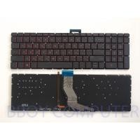 ราคา HP Keyboard คีย์บอร์ด HP Pavilion 15-AB 15-AK 15-AU SERIES อังกฤษ + sticker ไทย สีแดง มี Backlite (1962856506)