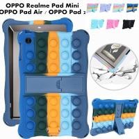 ราคา Soft Bubble Case for OPPO Realme Pad Mini 10.4 8.7 inch Tablet Stand Case Cover for OPPO Pad Air 10.36 11 inch (25851539521)